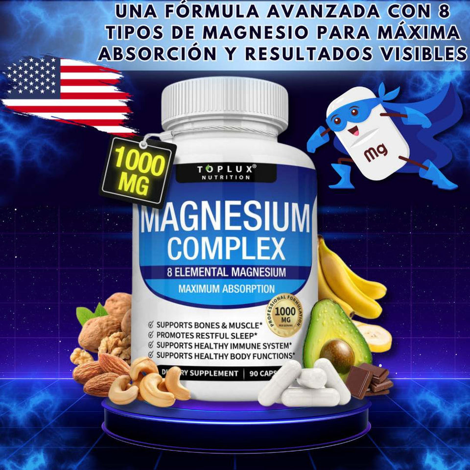 MAGNESIO COMPLEX MT 8 en 1